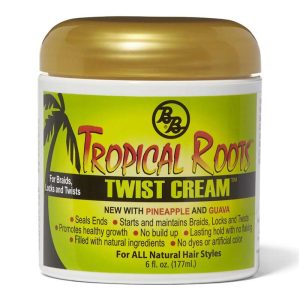 Tropical roots twist cream