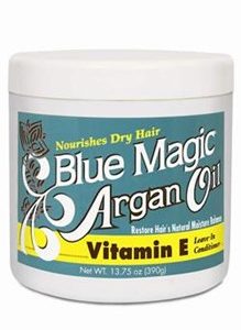 BLUE MAGIC Argan Oil Vitamin E Leave In Conditioner (13.75oz)