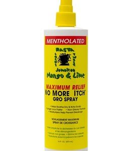 JAMAICAN MANGO & LIME Mentholated No More Itch Gro Spray (16oz)