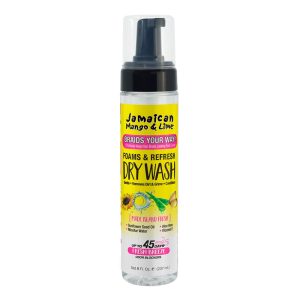 JAMAICAN MANGO & LIME Braids Your Way Foam & Refresh Dry Wash 8oz