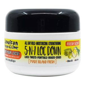 JAMAICAN MANGO & LIME 5 In 1 Loc Down Mega Firm Holding Gel 1.5oz