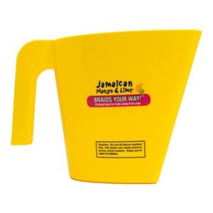 JAMAICAN MANGO & LIME Hot Water Braid Dipper Jar Yellow 42oz