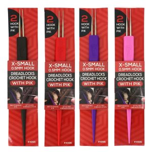 ANNIE Dreadlocks Crochet Hook (0.5mm) 2 Hook & Sectioning Pik