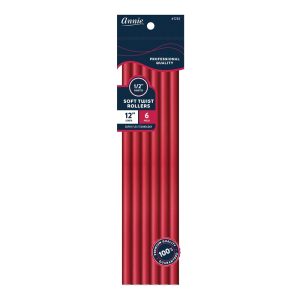 ANNIE Soft Twist Rollers (12inch) 1/2â€ Diameter