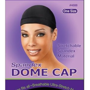 ANNIE Spandex Dome Cap [one size] Black
