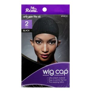ANNIE Wig Cap (2pcs) Black