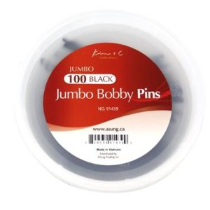 KIM & C 100pcs Jumbo Bobby Pins (100pcs/jar)