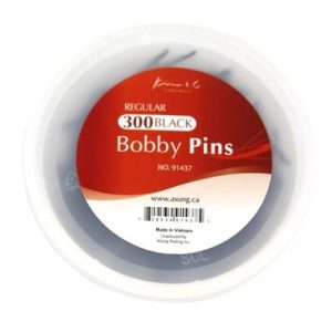 KIM & C 300pcs Regular Bobby Pins (300pcs/jar)