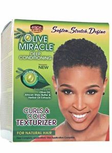 AFRICAN PRIDE Olive Miracle Texturizer Kit
